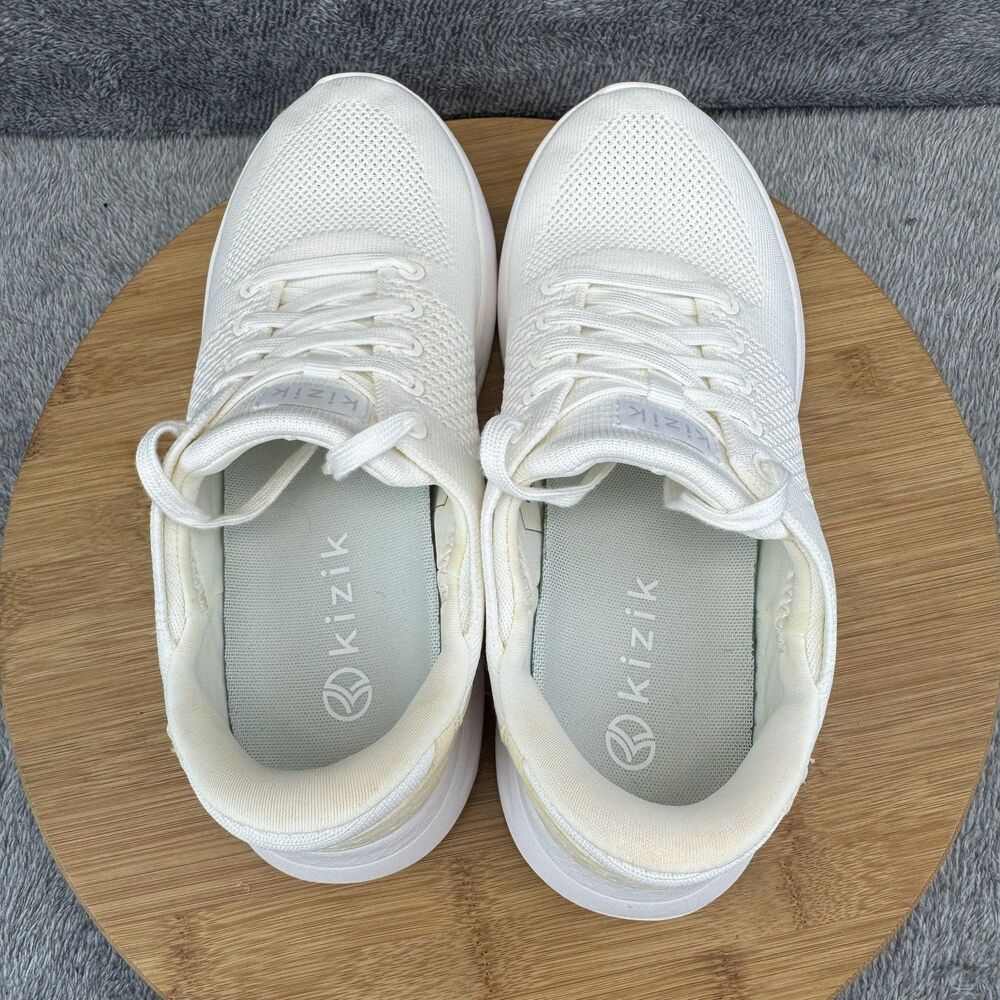 Women's White Sneakers - Picture 5 of 9